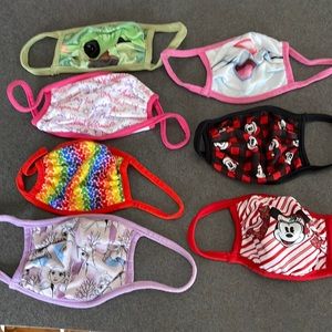 Bundle of 35 kids’ washable masks